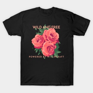 Witchcraft and Roses good vibes witchy fashion T-Shirt